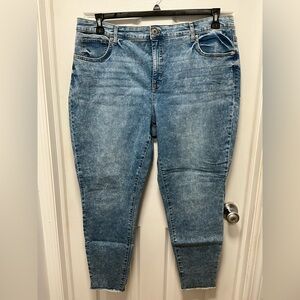 Style & Co. Skinny Jeans Plus Size 20W, Inseam 27.5”